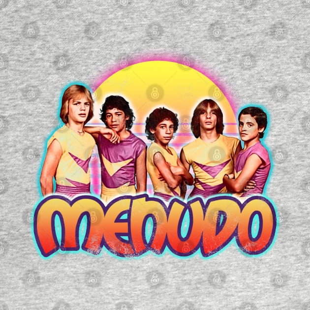 Menudo - Yellow Purple distressed by hitman514